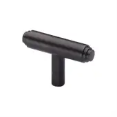 C4445-MB Heritage Brass Cabinet Knob Stepped T-Bar Design 45mm Matt Bronze finish