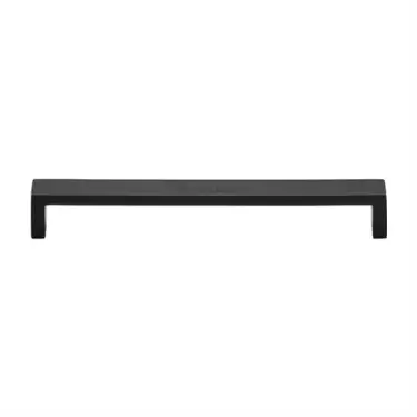 Click Here To Enlarge This Photo Of C4520 203-BKMT Heritage Brass Cabinet Pull Wide Metro Design 203mm ctc Matt Black Finish