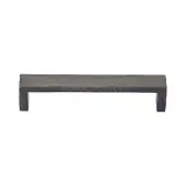 C4525 128-MB Heritage Brass Cabinet Pull Hammered Wide Metro Design 128mm ctc Matt Bronze Finish