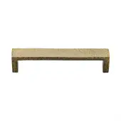 C4525 160-AT Heritage Brass Cabinet Pull Hammered Wide Metro Design 160mm ctc Antique Brass Finish