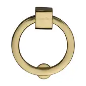 C6321 63-PB Heritage Brass Round Drop Pull 63mm Polished Brass finish