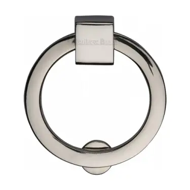 Click Here To Enlarge This Photo Of C6321 63-PNF Heritage Brass Round Drop Pull 63mm Polished Nickel finish