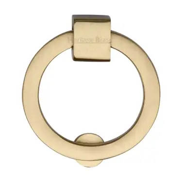Click Here To Enlarge This Photo Of C6321 63-SB Heritage Brass Round Drop Pull 63mm Satin Brass finish