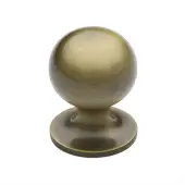 C8321 25-AT Heritage Brass Cabinet Knob Ball Design 25mm Antique Brass finish