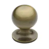 C8321 32-AT Heritage Brass Cabinet Knob Ball Design 32mm Antique Brass finish