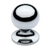 C8321 38-PC Heritage Brass Cabinet Knob Ball Design 38mm Polished Chrome finish