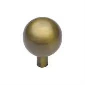 C8323 22-AT Heritage Brass Cabinet Knob Sphere Design 22mm Antique Brass finish
