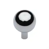 C8323 22-PC Heritage Brass Cabinet Knob Sphere Design 22mm Polished Chrome finish