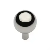 C8323 22-PNF Heritage Brass Cabinet Knob Sphere Design 22mm Polished Nickel finish