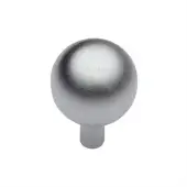 C8323 22-SC Heritage Brass Cabinet Knob Sphere Design 22mm Satin Chrome finish