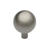 C8323 22-SN Heritage Brass Cabinet Knob Sphere Design 22mm Satin Nickel finish