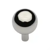 C8323 28-PNF Heritage Brass Cabinet Knob Sphere Design 28mm Polished Nickel finish