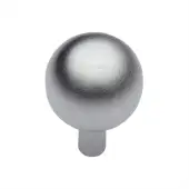 C8323 28-SC Heritage Brass Cabinet Knob Sphere Design 28mm Satin Chrome finish