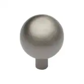 C8323 28-SN Heritage Brass Cabinet Knob Sphere Design 28mm Satin Nickel finish