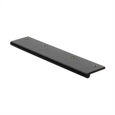 Click Here To Enlarge This Photo Of EP200-38-BKMT Heritage Brass EP Edge Pull Cabinet Handle 200mm Matt Black finish