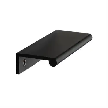Click Here To Enlarge This Photo Of EPR100-40-BKMT Heritage Brass EPR Edge Pull Cabinet Handle 100mm Matt Black finish