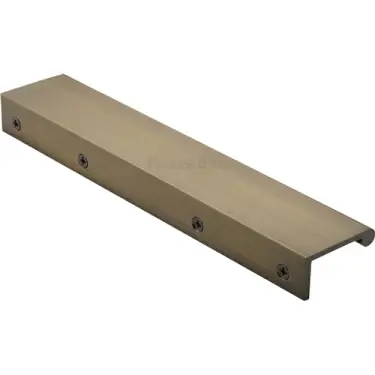Click Here To Enlarge This Photo Of EPR200-40-AT Heritage Brass EPR Edge Pull Cabinet Handle 200mm Antique Brass finish