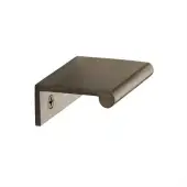 EPR50-40-AT Heritage Brass EPR Edge Pull Cabinet Handle 50mm Antique Brass finish