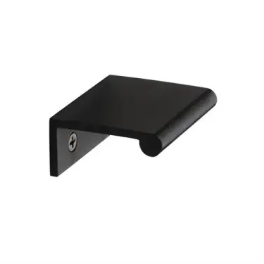Click Here To Enlarge This Photo Of EPR50-40-BKMT Heritage Brass EPR Edge Pull Cabinet Handle 50mm Matt Black finish