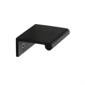 EPR50-40-BKMT Heritage Brass EPR Edge Pull Cabinet Handle 50mm Matt Black finish