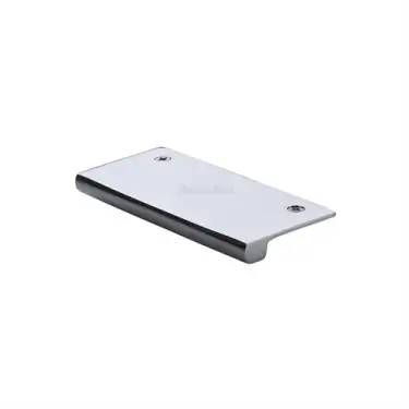 Click Here To Enlarge This Photo Of EPT50-38-PC Heritage Brass EPT Edge Pull Cabinet Handle 50mm Polished Chrome finish