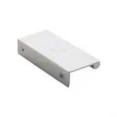 EPTR100-44-PNF Heritage Brass EPTR Edge Pull Cabinet Handle 100mm Polished Nickel finish