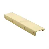 EPTR200-44-PB Heritage Brass EPTR Edge Pull Cabinet Handle 200mm Polished Brass finish