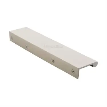 Click Here To Enlarge This Photo Of EPTR200-44-SN Heritage Brass EPTR Edge Pull Cabinet Handle 200mm Satin Nickel finish