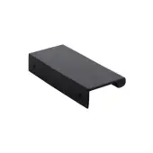 EPTR50-44-BKMT Heritage Brass EPTR Edge Pull Cabinet Handle 50mm Matt Black finish