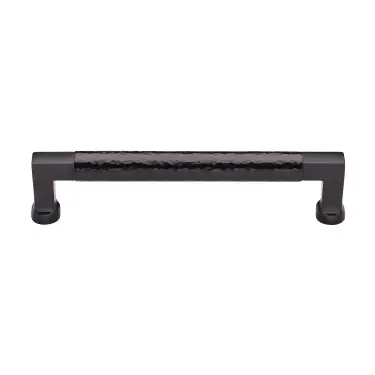 Click Here To Enlarge This Photo Of HAM0312 203-MB Heritage Brass Cabinet Pull Bauhaus Hammered Design 203mm ctc Matt Bronze Finish
