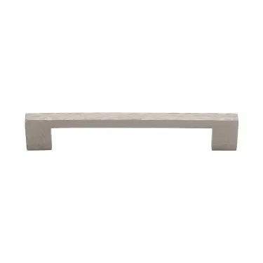 Click Here To Enlarge This Photo Of HAM0337 320-SN Heritage Brass Cabinet Pull Metro Hammered Design 320mm ctc Satin Nickel Finish