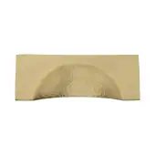 HAM2764-SB Heritage Brass Drawer Cup Pull Hampshire Hammered Design 57mm ctc Satin Brass Finish