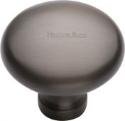 C113 38-MB Heritage Brass Cabinet Knob Victorian Round Design 38mm Matt Bronze Finish