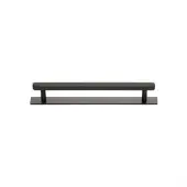 PL4422 96-MB Heritage Brass Cabinet Pull Hexagonal Design with Plate 96mm ctc Matt Bronze Finish