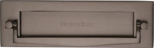 Click Here To Enlarge This Photo Of V830-MB Heritage Brass Postal Knocker Matt Bronze Finish