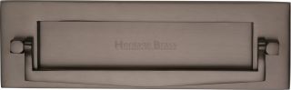 V830-MB Heritage Brass Postal Knocker Matt Bronze Finish