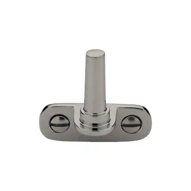 Click Here To Enlarge This Photo Of V1002-PC Heritage Brass Cranked Casement Stay Pin Polished Chrome finish