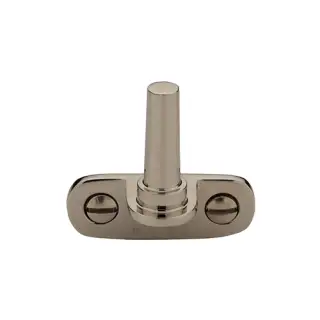 V1002-PNF Heritage Brass Cranked Casement Stay Pin Polished Nickel finish