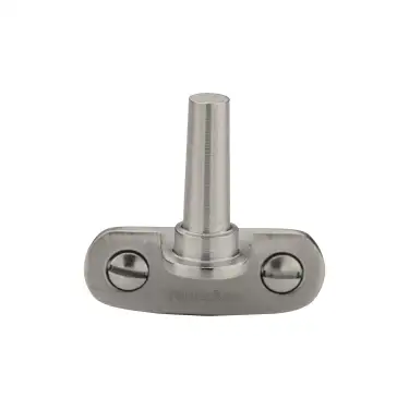 Click Here To Enlarge This Photo Of V1002-SC Heritage Brass Cranked Casement Stay Pin Satin Chrome finish