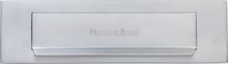 V842-SC Heritage Brass Gravity Letterplate Satin Chrome Finish