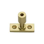 V1007-PB Heritage Brass Casement Stay Locking Pin Polished Brass