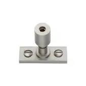 V1007-SN Heritage Brass Casement Stay Locking Pin Satin Nickel