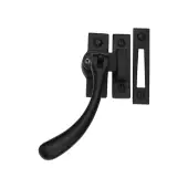 V1008L MP/HP-BKMT Heritage Brass Lockable Casement Window Fastener Ball Design Matt Black Finish