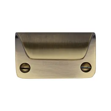 Click Here To Enlarge This Photo Of V7116 65-AT Heritage Brass Sash Lift 65mm Antique Brass finish