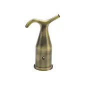 V1116-AT Heritage Brass Pole Hook Antique Brass finish