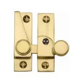 V1106L-ULB Heritage Brass Sash Fastener Lockable Unlacquered Brass Finish