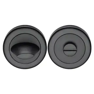 V4043-BKMT Heritage Brass Thumbturn & Emergency Release Matt Black finish