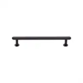 V4411 128-MB Heritage Brass Cabinet Pull Step Design with 16mm Rose 128mm ctc Matt Bronze finish