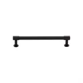 V4435 128-MB Heritage Brass Cabinet Pull Phoenix Design with 16mm Rose 128mm ctc Matt Bronze finish
