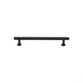 V4447 96-MB Heritage Brass Cabinet Pull Contour Design with 16mm Rose 96mm ctc Matt Bronze finish